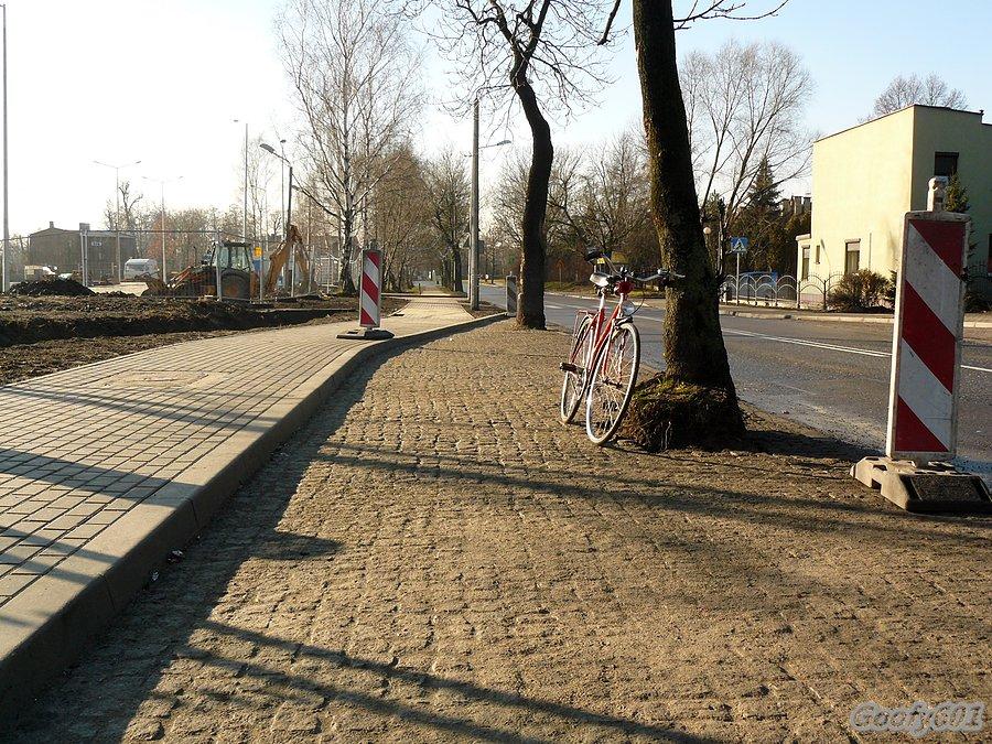 Można bezpiecznie rower zaparkować ;)
