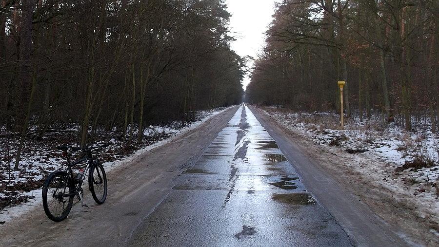 Greiserówka, 1 luty 2014. Trochę chlapy, ogólnie spoko :)