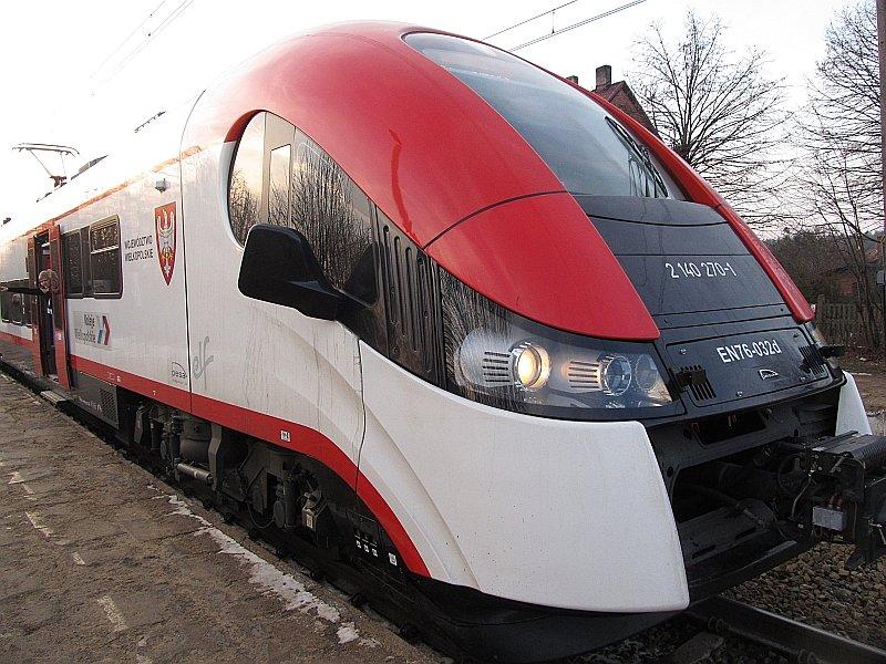 Na przejeździe w Biskupicach złapałem Elfa z bliska