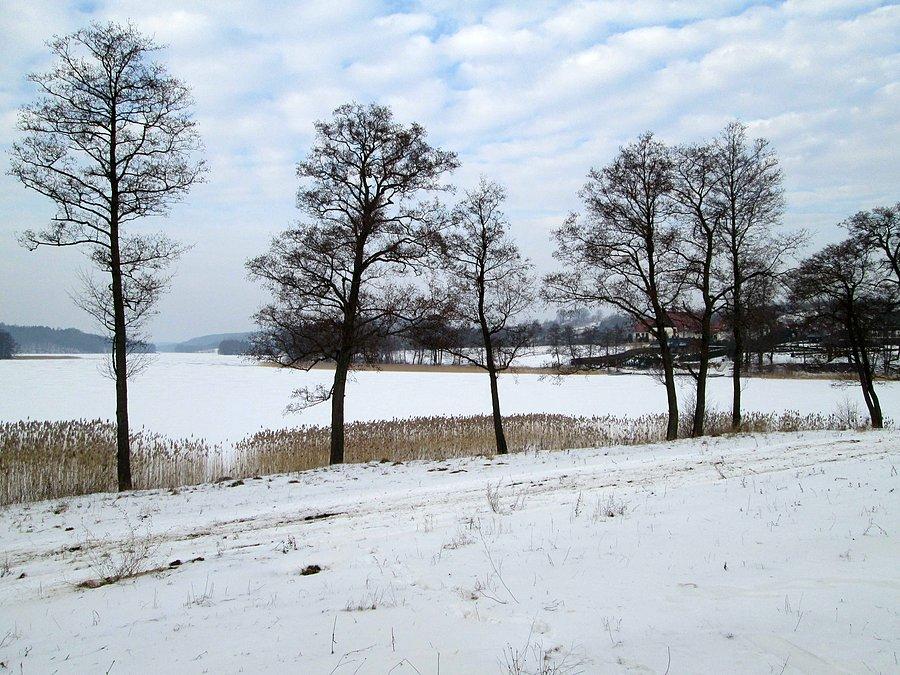 Widok na Jezioro Ostrzyckie