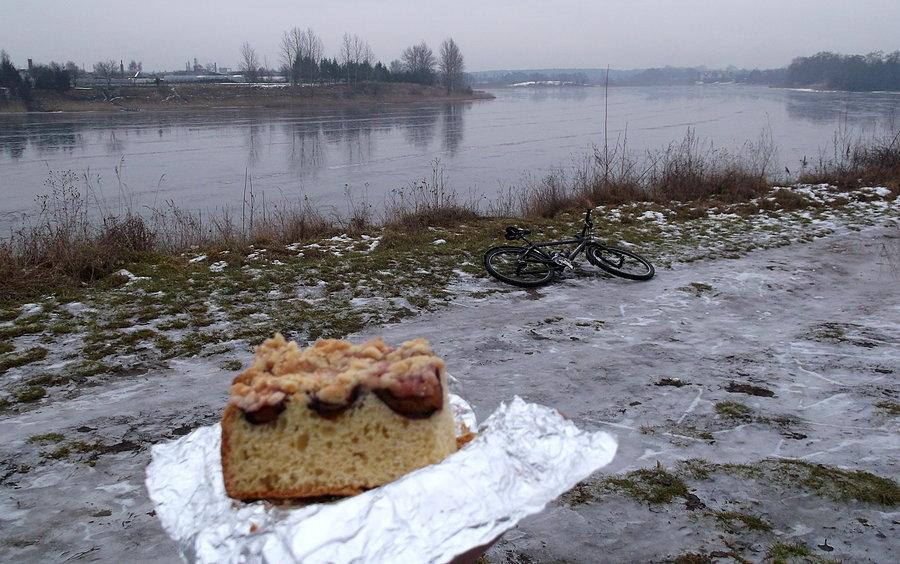 Przerwa na półmetku, na placka, mniammm :)