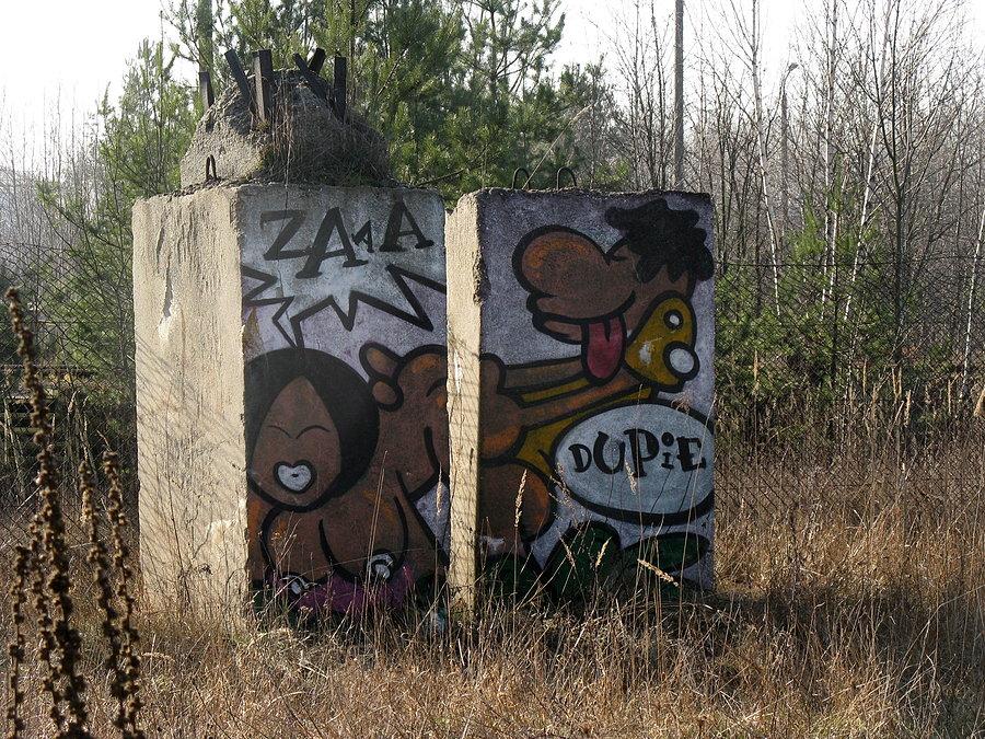 Zaaadupie :) + graffiti Sywedzki