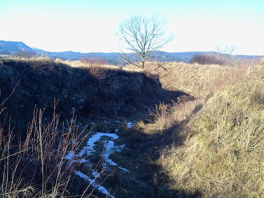 Fosa w rejonie Bramy Węgierskiej