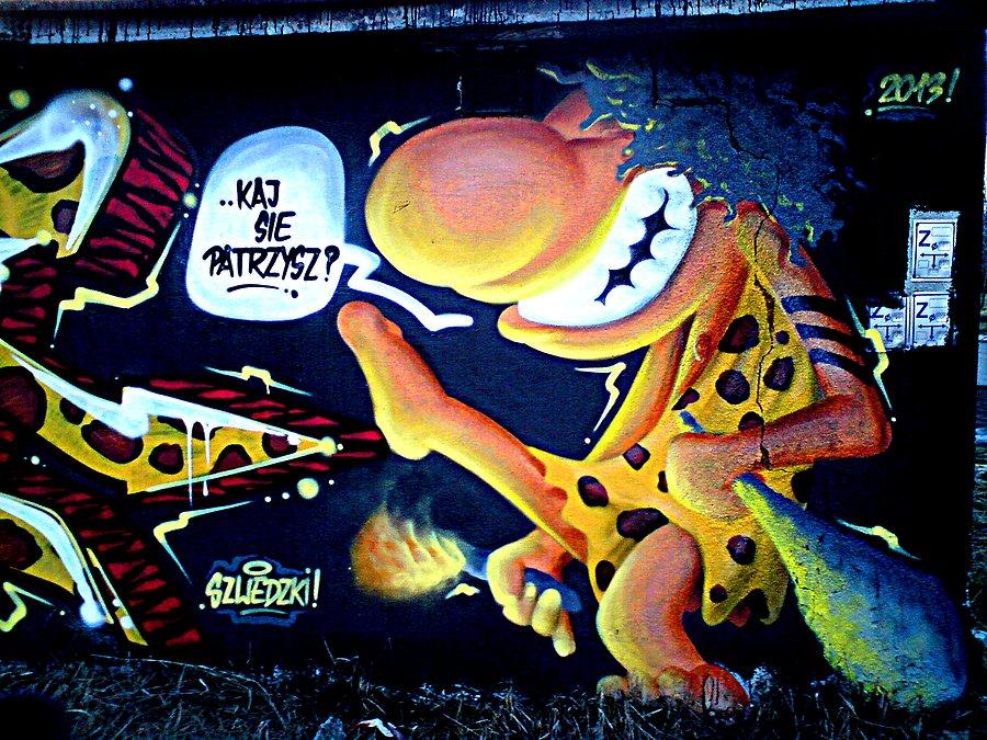 Szwedzki kaj się patrzysz? w zbliżeniu