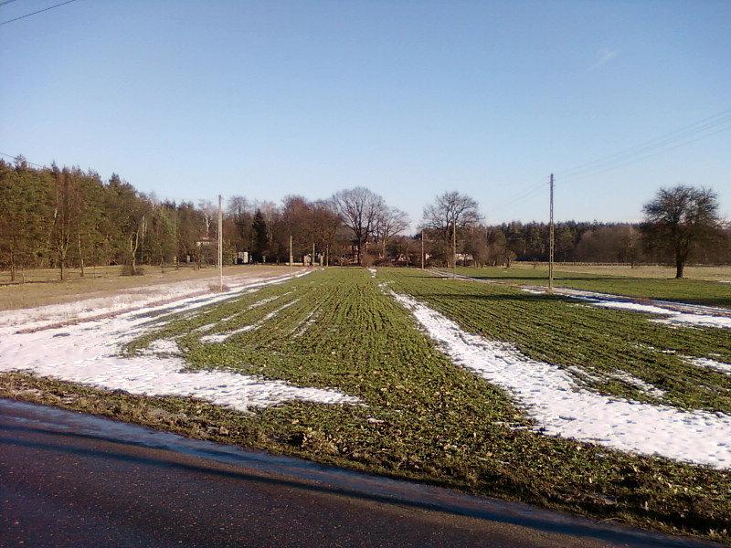 Ustępujący śnieg