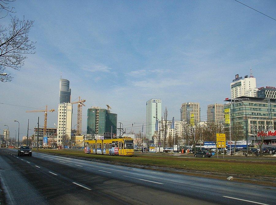 Towarowa przy Prostej i budowa Warsaw Spire