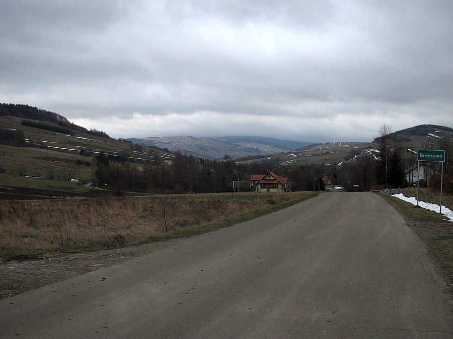 Zjazd znad Brzezowej
