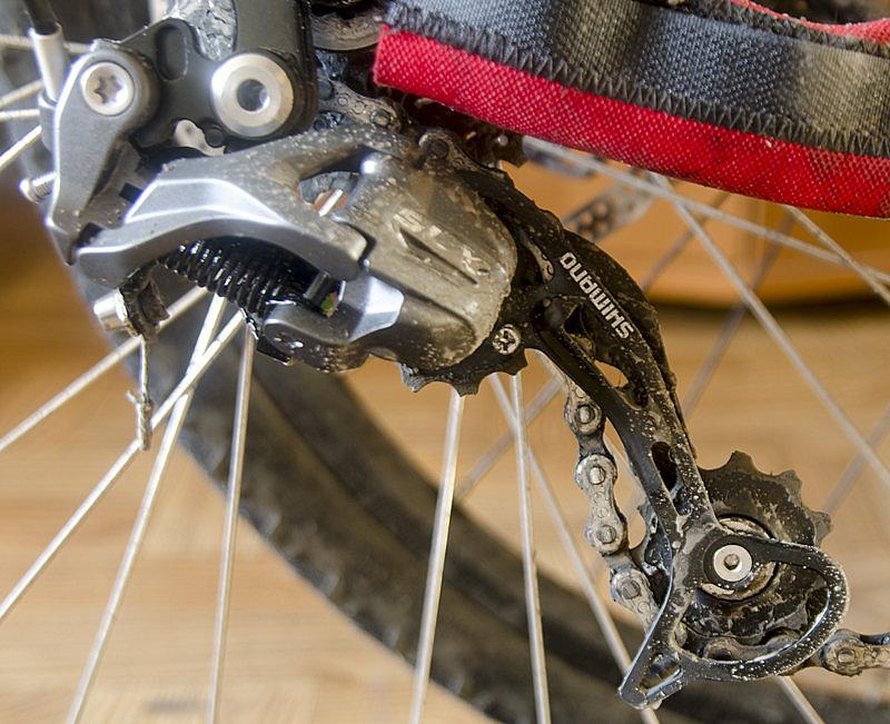 Założony nowy Shimano SLX M662 Shadow