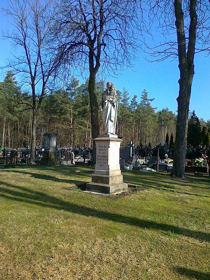 Figury przy kościele