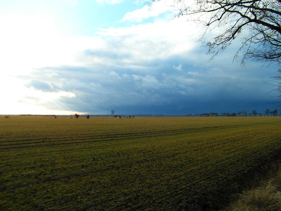 Ciemne chmury nad Tczewem