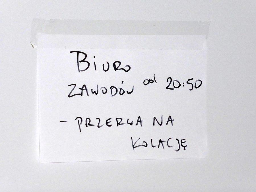 Organizatorzy też są głodni