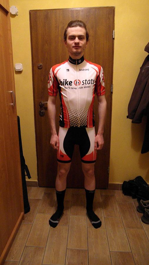 Ubranko rowerowe bikestats 2014 przód