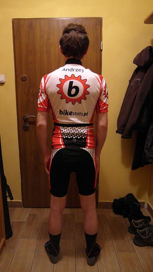 Ubranko rowerowe bikestats 2014 tył