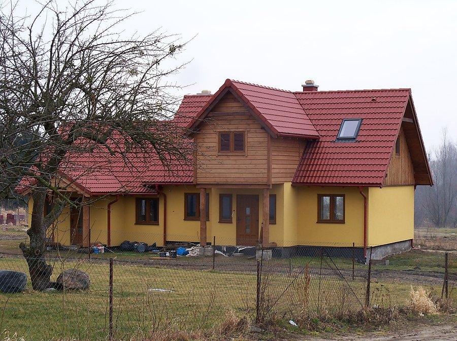 Gronowo Górne - dom podcieniowy z XXI wieku :-)