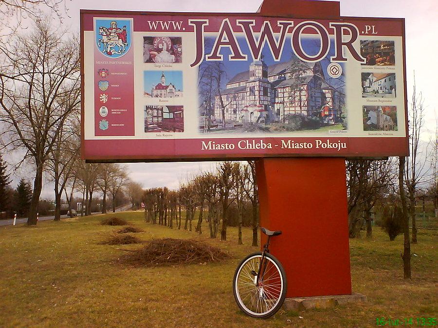 Każden może błąkać się po Jaworze