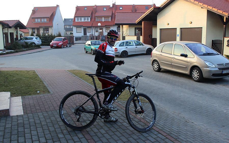 Fotki JPbike'a na nowym rowerku jeszcze nie było, więc jest :)
