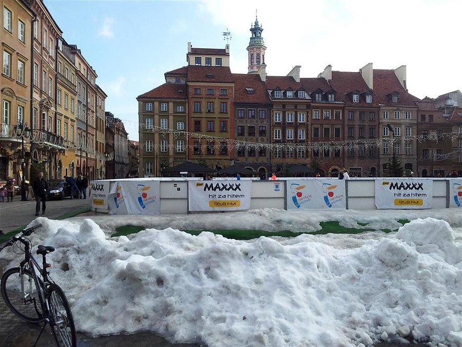 Największa kupa śniegu na Mazowszu