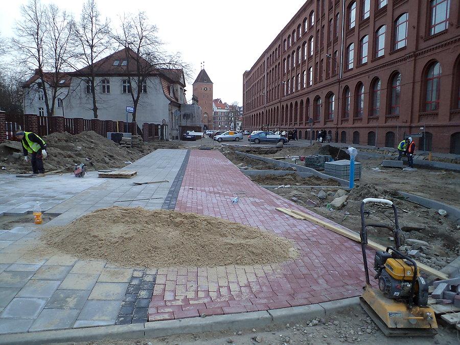 Nowa ścieżka rowerowa na Stoczniowej