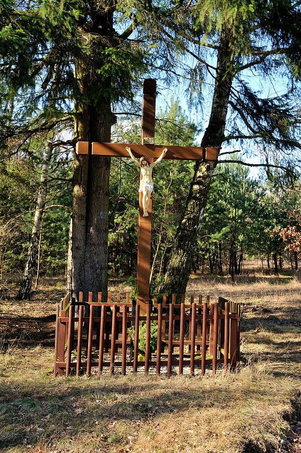Krzyż przydrożny za Moczyłkami