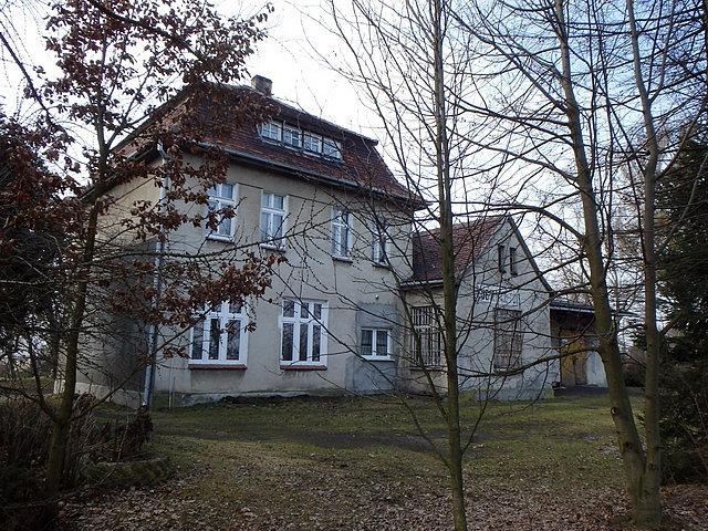 Budynek stacji kolejowej Łubianka Toruńska