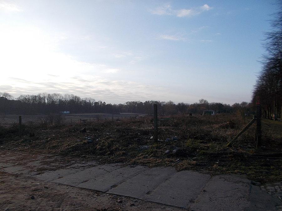 Ul. Moniuszki - plac budowy nowej pływalni