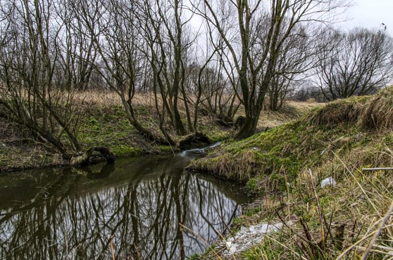 Dziwne miejsce... tuż obok ruchliwej drogi
