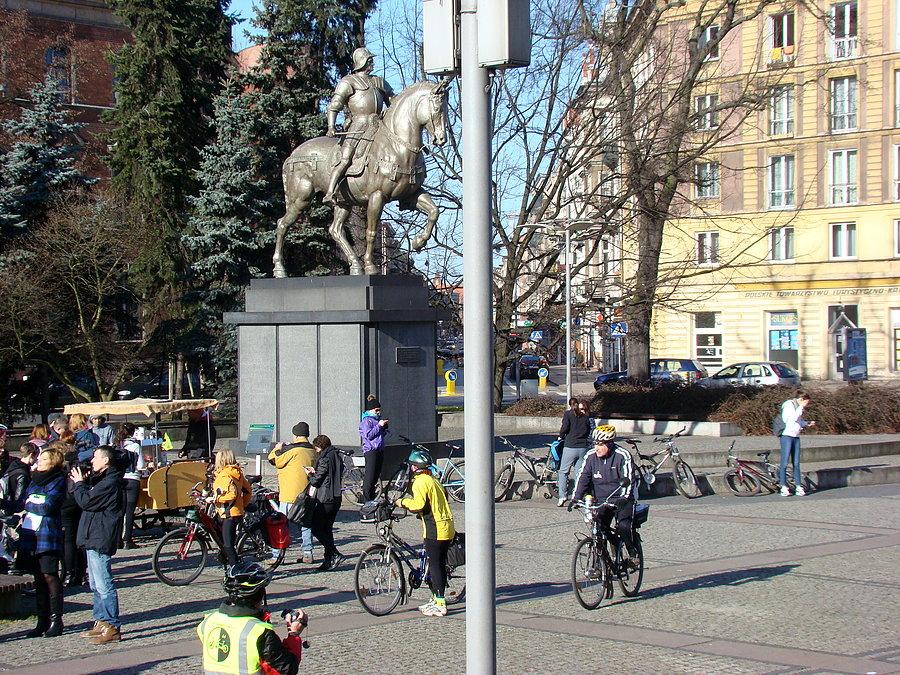 Rowerowy Dzień Kobiet Szczecin 2014 - miejsce zbiórki . 3
