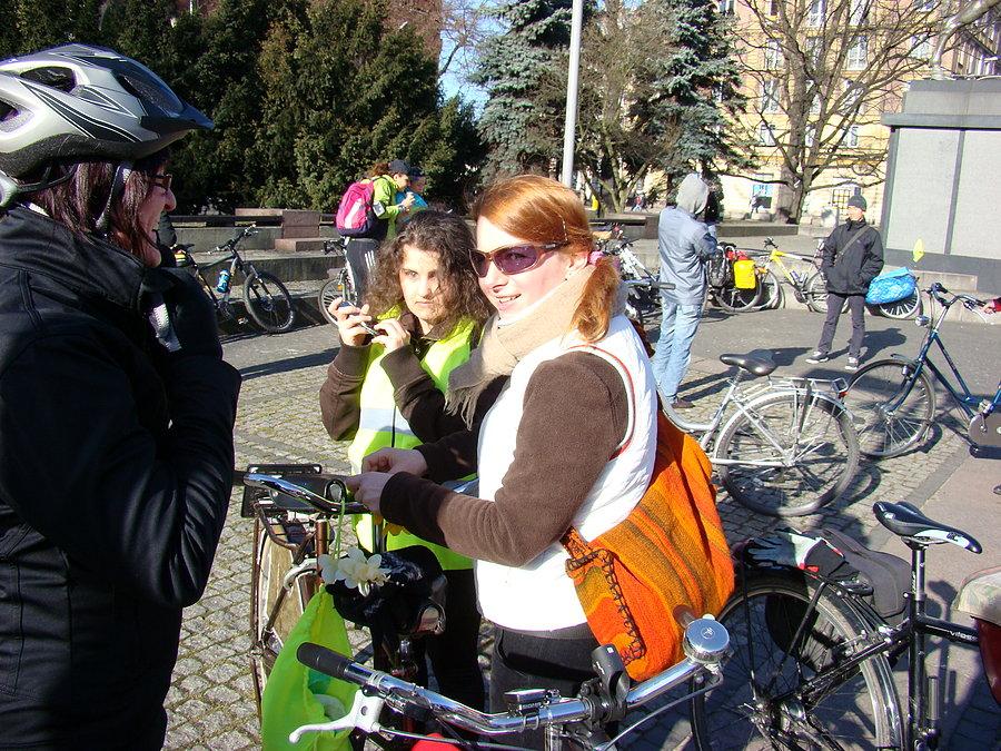 Rowerowy Dzień Kobiet - uczestniczki akcji NNT