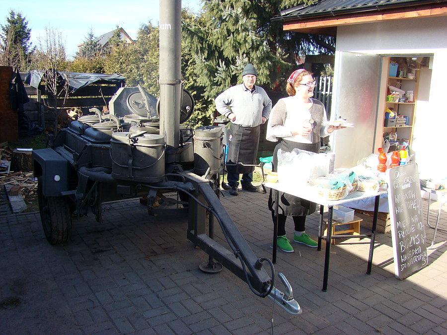 Zjawa przygotowana na odwiedziny pań z RDK