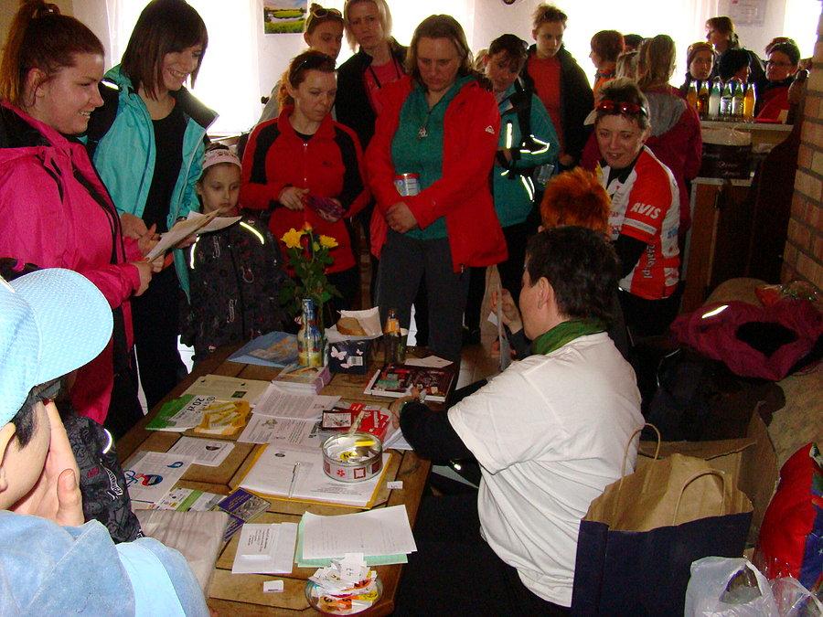 Losowanie nagród dla uczestniczek ROWEROWEGO DNIA kOBIET w Szczecinie 2