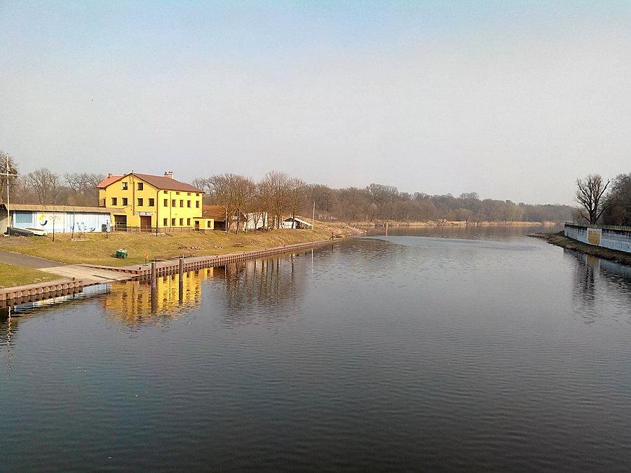 Widok na Odre w Kedzierzynie