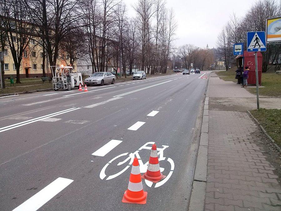 Pas dla rowerów