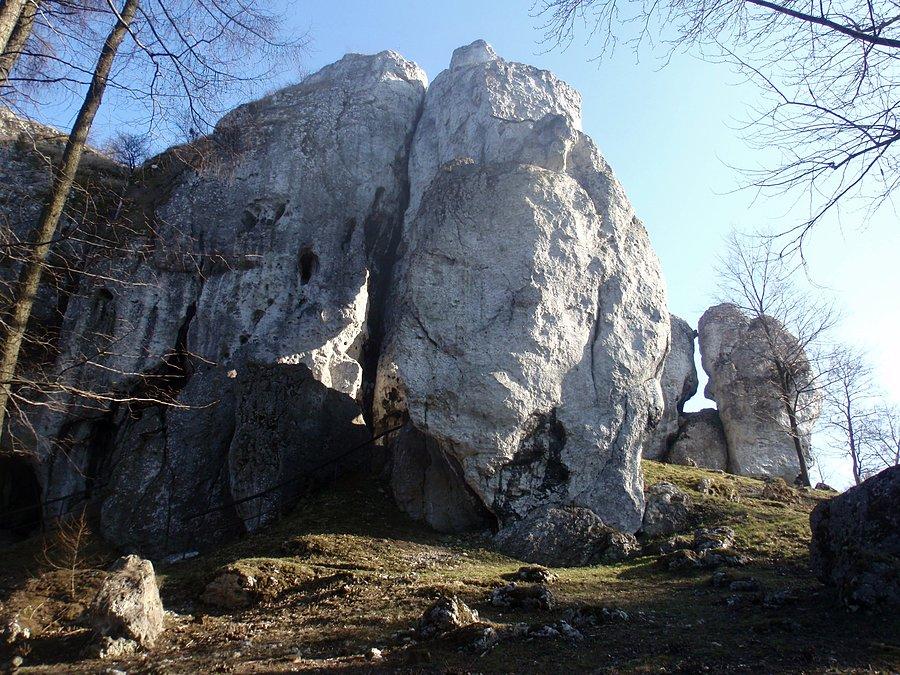 Skałki na górze Birów