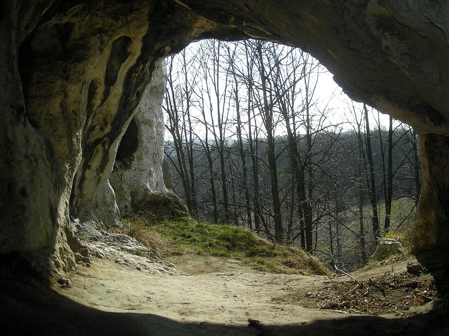 Widok z groty
