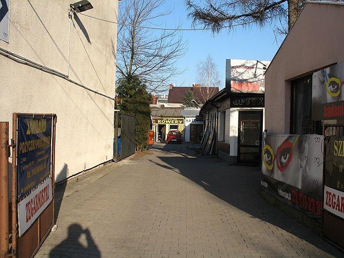No i sam warsztat w podwórku