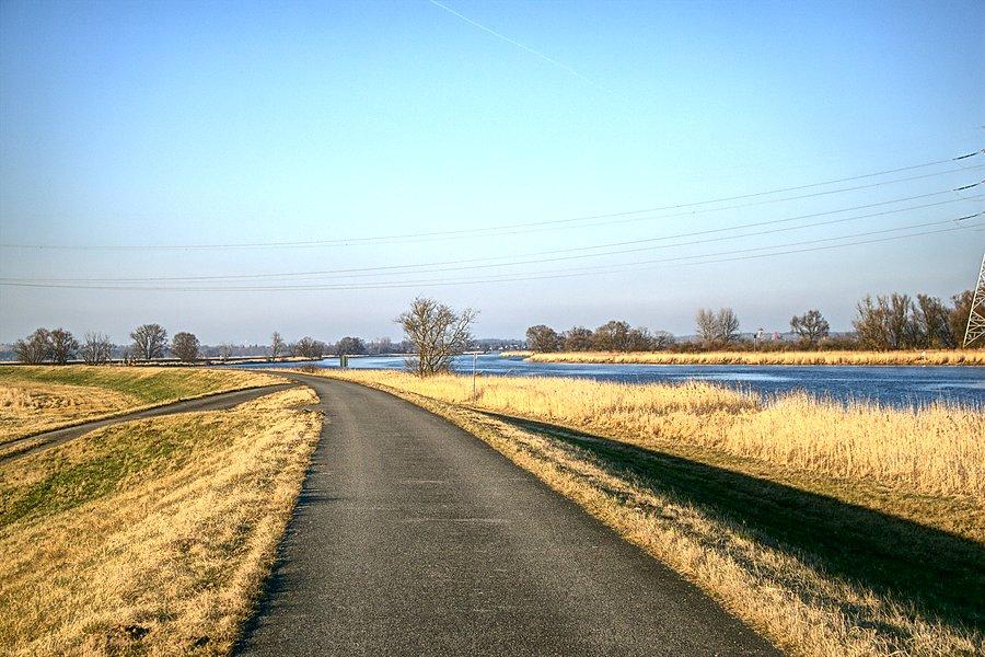 Już na asfalciku Odra - Nysa