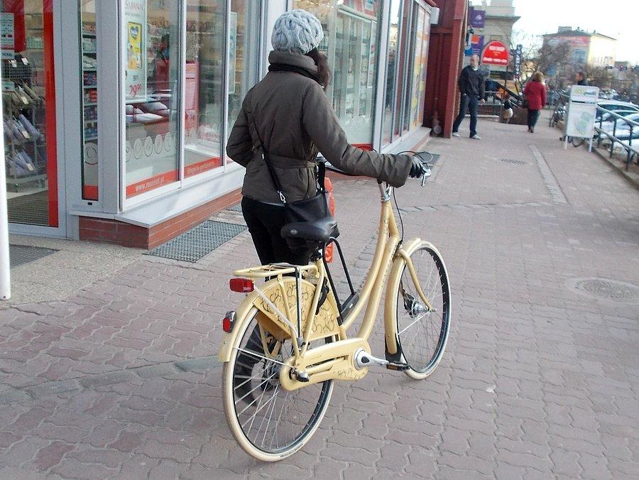Elbląska rowerzystka