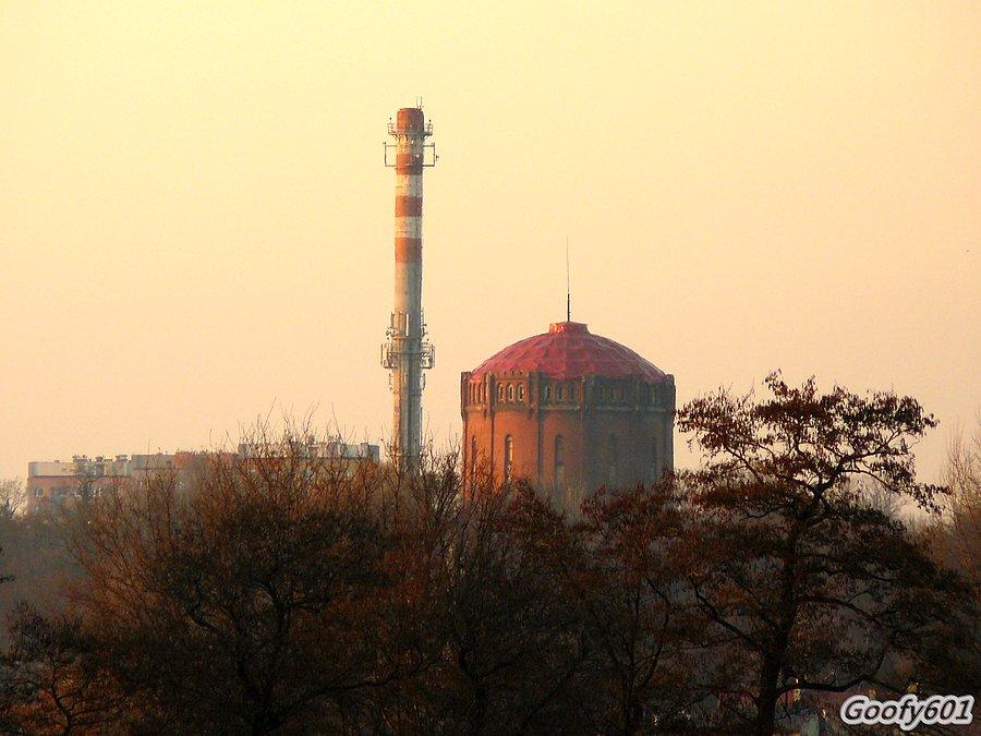 Wreszcie dach na wieży ciśnień :D