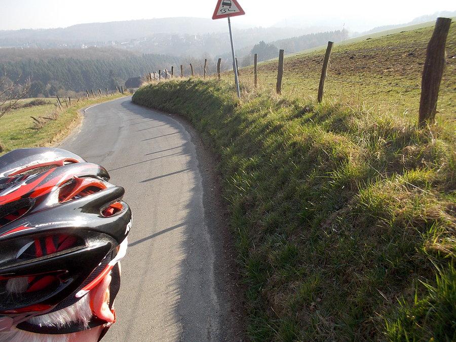 Tour na Wermelskirchen - w panoramie wzgórza Remscheidu