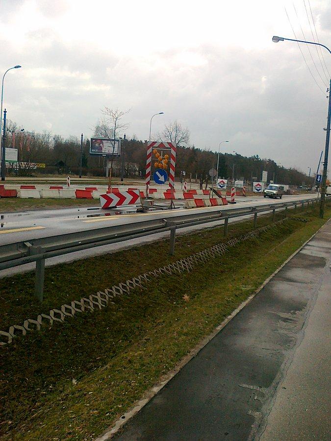Remont kolektora na Marymonckiej