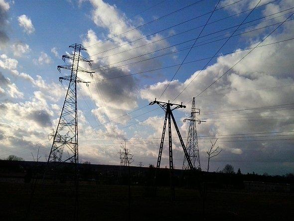 Elektryczne słupy