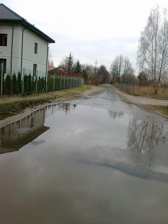 Wczoraj padało