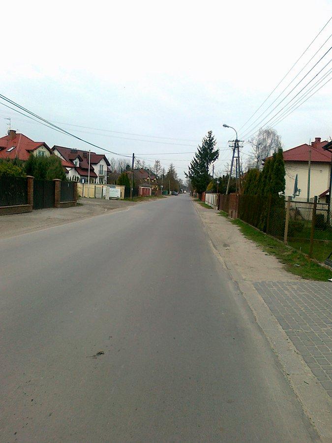 Ulica Witolda Lutosławskiego w Klaudynie