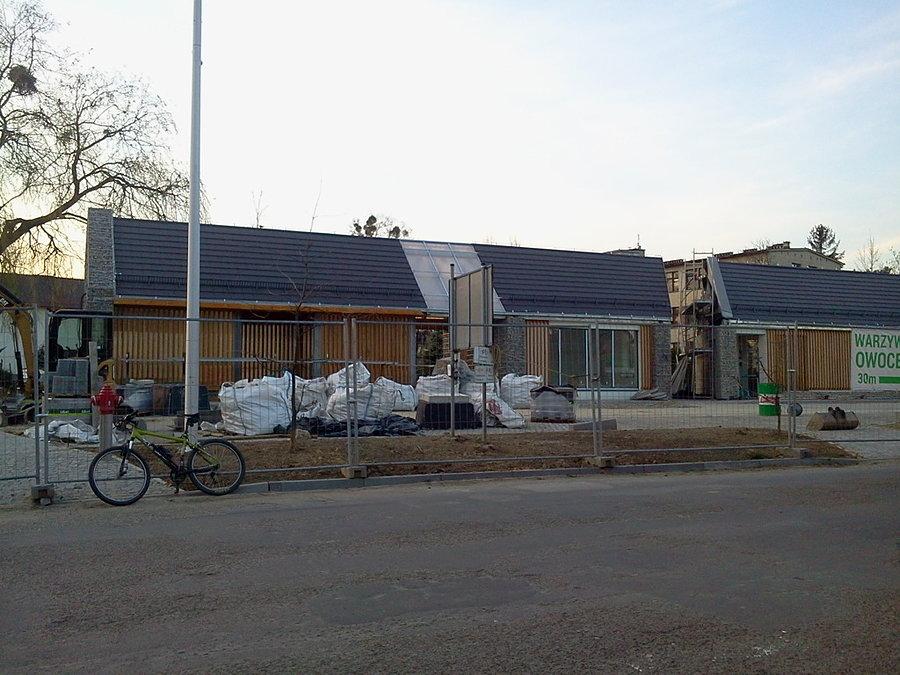 Dębowiec (budowa solanki i przystanku)