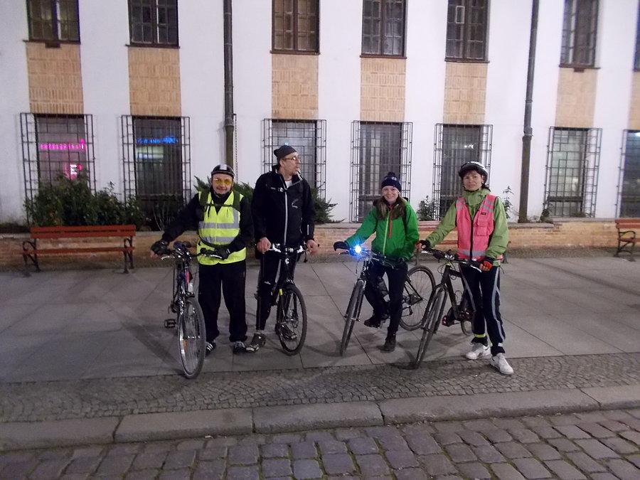 Część z ekipy rosyjskiej na Rowerową Stegnę 2014