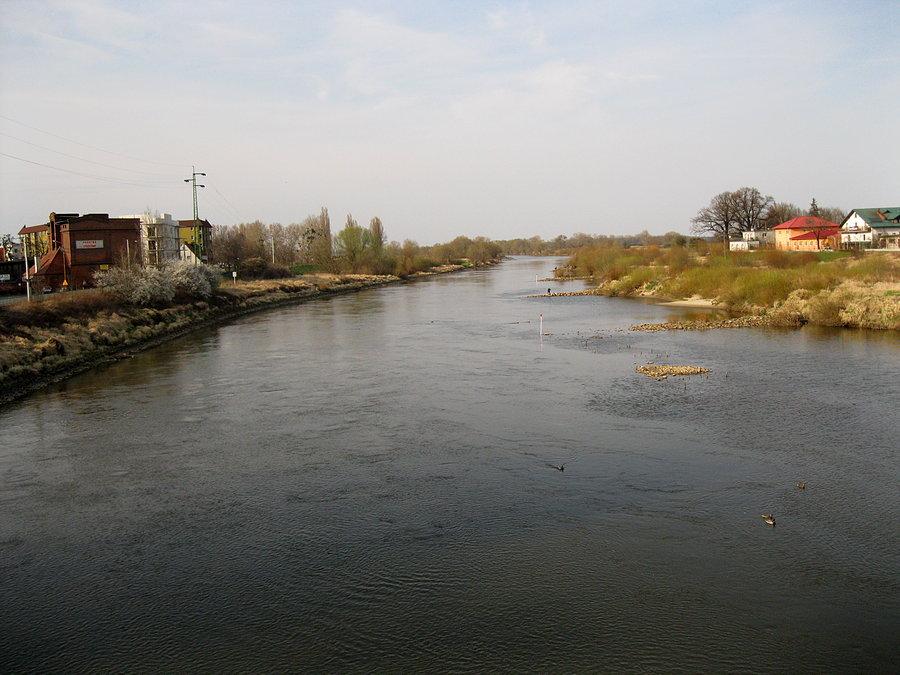 Odra w Oławie