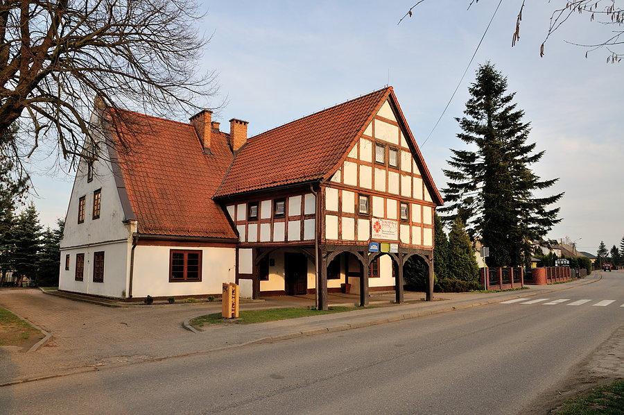 Mennonicki dom podcieniowy z XIX w. w Krzywym Kole