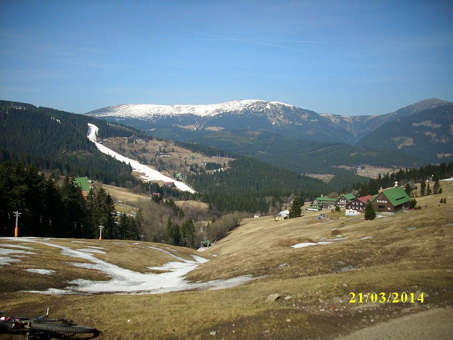 Widok spod Husovej Boudy
