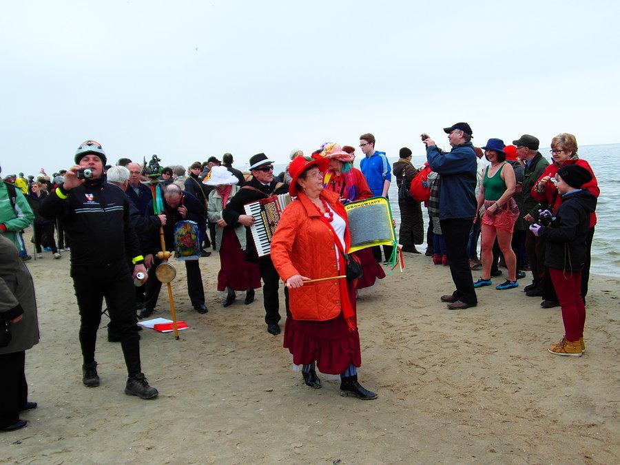 Zabawa na plaży