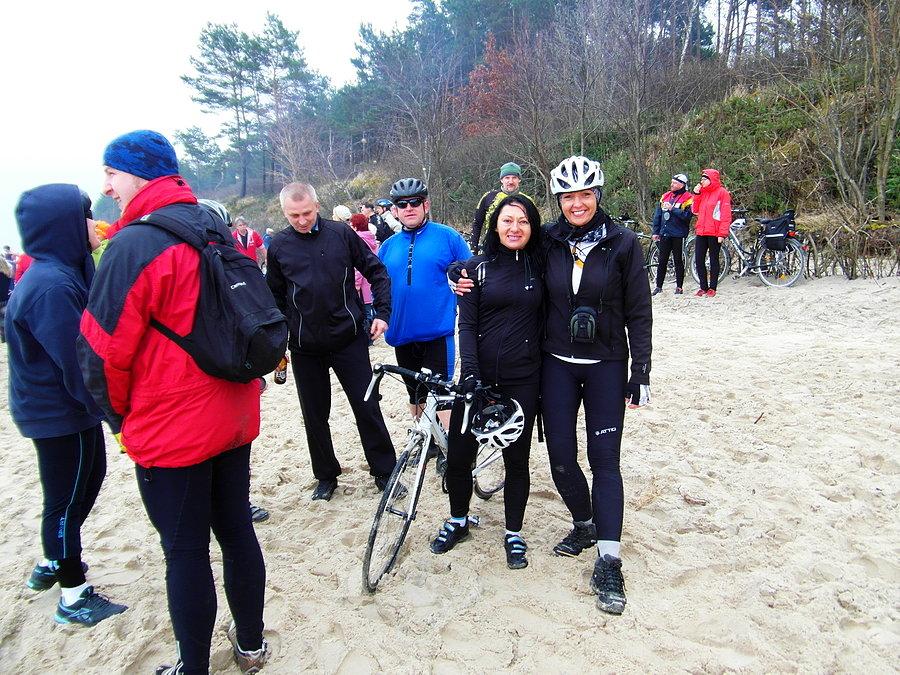 Rowerzystka Wioleta i ja